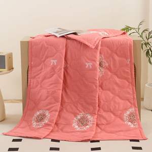 Vente en gros d'ensembles de couettes d'été en polyester lavé <span class=keywords><strong>avec</strong></span> le logo imprimé de la climatisation Célébrez <span class=keywords><strong>avec</strong></span> un cadeau à usage domestique - Product Image 2