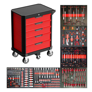 7 <b>Drawers</b> Rolling Tool <b>Chest</b> Cabinet Lockable Metal Tool Trolley Cart for Auto Repair Workshop - Product Image 6
