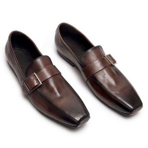 Nuevo Producto 2026, Zapatos Formales de Negocios para Hombre, Zapatos Oxford Hechos a Mano, Diseño de Lujo a la Moda, Zapatos de Boda - Product Image 6