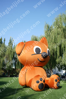 Haute qualité personnalisé 3M 4M 5M ballon gonflable géant en peluche ours de dessin animé pour les fêtes de publicité extérieure