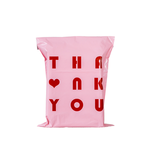 Custom Logo Polymailer Mailing Bags Green Pink White 25*35cm PVC Plastic Courier Envelope Stock Pink Poly Mailer