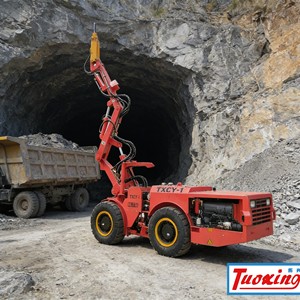 Proveedor de la plataforma de desincrustación hidráulica Tuoxing TPX-104 de China para la minería de oro, cobre y hierro en Méxi - Product Image 3