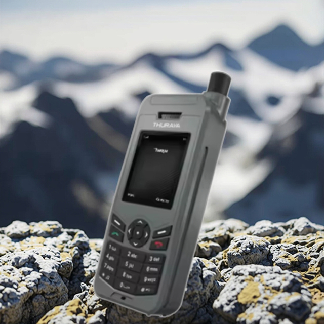 Thuraya XT-Lite Satellite Phone Global Coverage Long Battery Life SOS GPS Tracking Water Resistant Super Clear Sound Compact