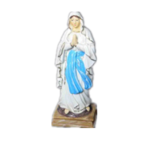 Statua religiosa vergine Ocraftsdes Polyresin decorazione per la casa signora di Mt Carmel Y di Mt Carmel MARIA croce natura Xiamen Port - Product Image 4