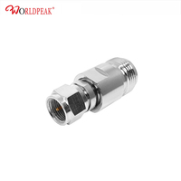 Adaptador de conector macho hembra RF N conector hembra a conector macho F adaptador de cable coaxial convertidor de cable coaxial