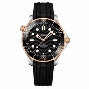 <span class=keywords><strong>Montre</strong></span> de plongée automatique mécanique pour homme, boîtier en métal de 42 mm, verre saphir, bracelet en silicone, style professionnel - Product Image 1