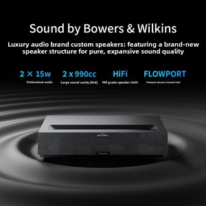 Proyector Láser 4K a Todo Color para Cine en Casa T2, Android 11, Tiro Corto, 3D, Resolución WUXGA Integrada, Audio Bowers & Wilkins - Product Image 2