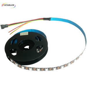 New Arrival thông minh đa cá nhân địa chỉ 5V sk6812 được xây dựng trong SMD5050 <span class=keywords><strong>RGB</strong></span> lập trình 60LED 60pixel UV băng màu - Product Image 4