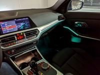 Luz Ambiental Dinámica Cardoo G20 para BMW Serie 3 G20 2023-2025, Actualización de Luz Ambiental Symphony, Kits de Iluminación Ambiental Interior