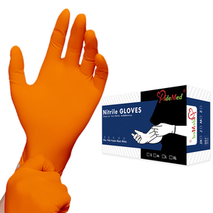 Non-Medical Latex Free 6Mil Black Nitrile Textured Fingertips Powder-Free Silicone-Free Customizable Disposable Gloves Beauty - Product Image 6