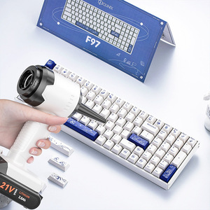 Aspirateur portatif sans fil 21V avec batterie au lithium, capacité de 0,5L, pour voiture et usage domestique - Product Image 3