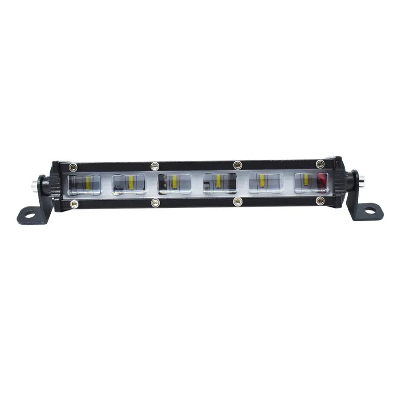 Wholesale slim 4x4 single row 8.8inch 12v 18w car led bar work light 6led 6d reflector led light bar