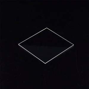 Fenêtre optique enduite UV IR en verre de silice fondue par quartz ultra-mince d'approvisionnement d'usine - Product Image 5