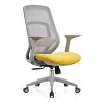 Sillas De Oficina Deluxe Chaise de bureau en maille multi-réglable avec dossier ergonomique pour postes de travail hybrides