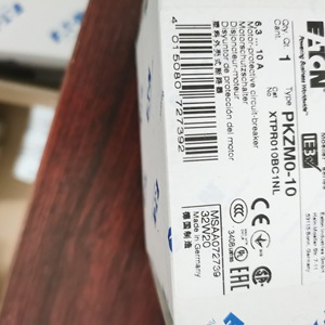Interruptor de Circuito de Protección de Motor Eaton PKZM0-10, 6.3-10A, 3P, Montaje en Riel DIN, Hecho en Alemania - Product Image 1