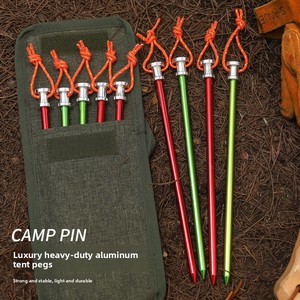 OEM/ODM 10 Cadeaux de <span class=keywords><strong>camping</strong></span> : Tente portable légère pour le <span class=keywords><strong>camping</strong></span> en extérieur, avec piquets en alliage d'aluminium ultra-résistants, coupe-vent et robustes pour le terrain. - Product Image 3