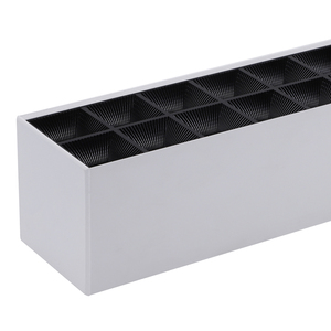 Led Treo Hình Chữ Nhật Tuyến Tính Chiếu Sáng 36W 60W Thương Mại Điều Khiển Không Dây Lưới Tản Nhiệt Tuyến Tính Ánh Sáng Cho Trung Tâm Mua Sắm Siêu Thị - Product Image 3