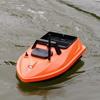 Bateau à appâts télécommandé Flytec V805 GPS, mini bateau à appâts RC, bateau intelligent télécommandé 500M, 24 points, capacité de charge de 1,5 kg