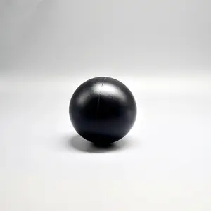 100mm UV resistant black hollow HDPE plastic floating cover bird balls