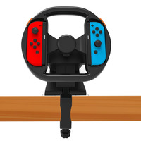 Dudukan Roda Kemudi Balap Multi-Axis Bahan ABS Universal untuk Nintendo Switch Joycon 1 2 Controller