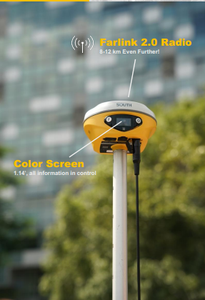 Güney ALPS1 Video çekimi ve lazer çift kamera lazer + Video ölçümü GNSS RTK GPS alıcısı - Product Image 2