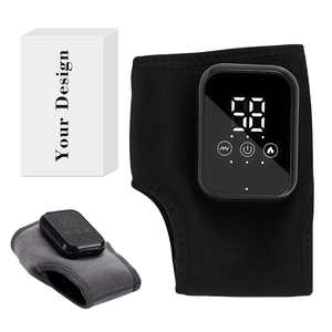 Almohadilla térmica portátil inalámbrica para tobillos, calentador eléctrico para pies y tobillos, masajeador con 3 modos y 4 configuraciones de temperatura, recargable por USB - Product Image 1