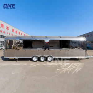 للبيع مقطورة طعام كبيرة 32 قدمًا شاحنة طعام للتخييم شاحنات وجبات خفيفة فاخرة قابلة للتخصيص - Product Image 2