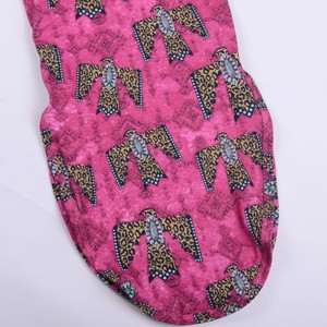 Al por mayor, Bata de bebé recién nacido de 230g, con estampado por sublimación de vaca, puños plegables, tipo pelele, de manga larga, de Spandex y Algodón Orgánico - Product Image 5