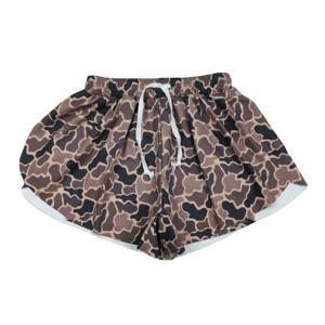 SS0767 Rts Hot Sale Boutique Wholesale Brown Camo Print Yoga Overalls <b>for</b> Adult <b>Women</b> ODM Yoga Pants & Trousers - Product Image 1