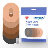 Patchs pour capteur Dexcom G7 CGM, 30 pièces, imperméables, pré-coupés, adhésifs, hypoallergéniques, pour utilisation sur le bras, moniteur continu de glycémie