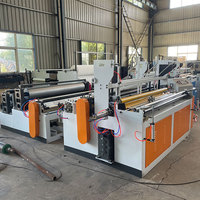 Fournisseurs chinois de machines automatiques à haute capacité pour la fabrication de papier toilette et de papier de cuisine avec boîte de vitesses et moteur - Alibaba