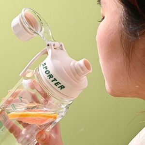 Custom Bottle Large Capacity 1000Ml Gym Sports <b>Plastic</b> Water Flask With Tea Strainer - Product Image 5