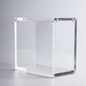 Custodia protettiva acrilica spessa di alta qualità con copertura magnetica Ecofriendly Poke Etb Box scatola espositore superficie lucidata - Product Image 4