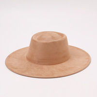 Chapeau Fedora en feutre blanc crème à large bord, style rétro britannique, pour automne-hiver, unisexe, décontracté, pour fêtes et scène