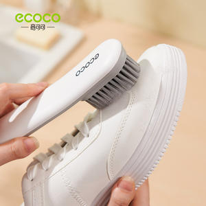 แปรงขัดรองเท้าอีโคโค่ขนแปรงไนลอนนุ่มสำหรับทำความสะอาดรองเท้าผ้าใบสีขาวแปรงอเนกประสงค์ในครัวเรือน - Product Image 1