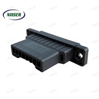 Boîtier de connecteur automobile en plastique PA66 TE Connectivity série 1-178802 Dynamic D-3100, 3 positions, réceptacle, pas de 5,08 mm