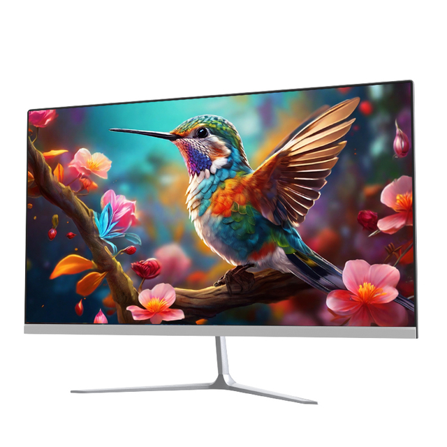 Monitor 24 Inch IPS LCD Monitor 1080P 1920X1080 Resolution 75Hz Refresh Rate DP DVI Office Gaming Desktop PC