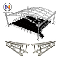 Boulon d'affichage en aluminium Vis Spigot Pieds réglables 290mm Homei HM-TRUSS Prix direct usine
