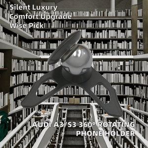 <span class=keywords><strong>Support</strong></span> de <span class=keywords><strong>téléphone</strong></span> de voiture en alliage d'aluminium rotatif à 360 degrés de haute qualité pour <span class=keywords><strong>Audi</strong></span> <span class=keywords><strong>A3</strong></span>/S3/RS3 8P 8V Sline <span class=keywords><strong>Sportback</strong></span> Air Vent - Product Image 2