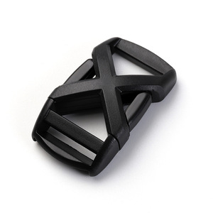 <b>Plastic</b> <b>Sliding</b> Buckle 20mm Inner Diameter Durable Adjustable For Bags Backpack Helmet Straps - Product Image 2