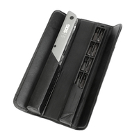 Bolígrafo Táctico Multifuncional SOG Baton Q4 EDC, Kit de Herramientas Múltiples con Alicates, Navaja de Bolsillo, Juego de Destornilladores con 12 Puntas (ID1031-CP)