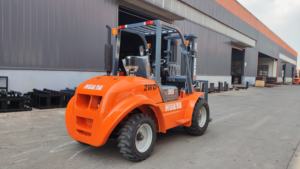 הערך הטוב ביותר 1 2 3 3.5 4 טון מלגזה דיזל 4 x4 טון עמיד מותג חדש שטח מחוספס מלגזה משאית מלגזה - Product Image 4