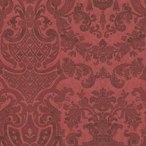 Papel tapiz de Damasco de estilo europeo para decoración del hogar, elegante, rojo, azul, colorido