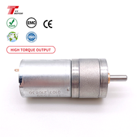 OD 25mm GM25-370 Mini Moteur DC 12 Volt 3V 6V 24V Couple Élevé Basse Vitesse Inversée Moteur Électrique Réduction Moteur Motoréducteur