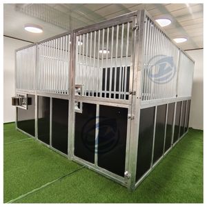 Étable à chevaux personnalisée et portable de style européen en acier galvanisé Écurie préfabriquée avec toit Het Paard - Product Image 6