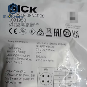 ขายส่งคอนโทรลเลอร์ PLC รุ่น IME2S18-08N4DC0 ของใหม่จากคลังสินค้า คอนโทรลเลอร์ PLC สำหรับการเขียนโปรแกรม - Product Image 1