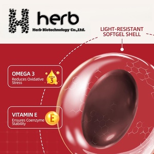 Suplemento Alimenticio de Coenzima Q10 de Marca Privada ODM/OEM, CoQ10 en Polvo a Granel, Cápsulas Blandas de CoQ-10 para Adultos - Product Image 6