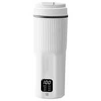 Bouilloire Portable chauffage électrique thé et tasse à café bouteille d'eau chaude Pot de chauffage électrique bouilloire de voyage