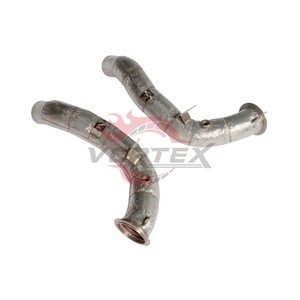 Tubería de Escape de Alto Flujo con Protección Térmica Vortex para BMW N63 4.4T V8 M550i M850i X5 X6 X7 M50i, Tubo de Escape Turbo para Carreras - Product Image 4
