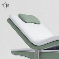 Mobilier de salon professionnel au design moderne-Lit de beauté électrique vert pour massage cosmétique Chaise d'extension chiropratique pour hôtels